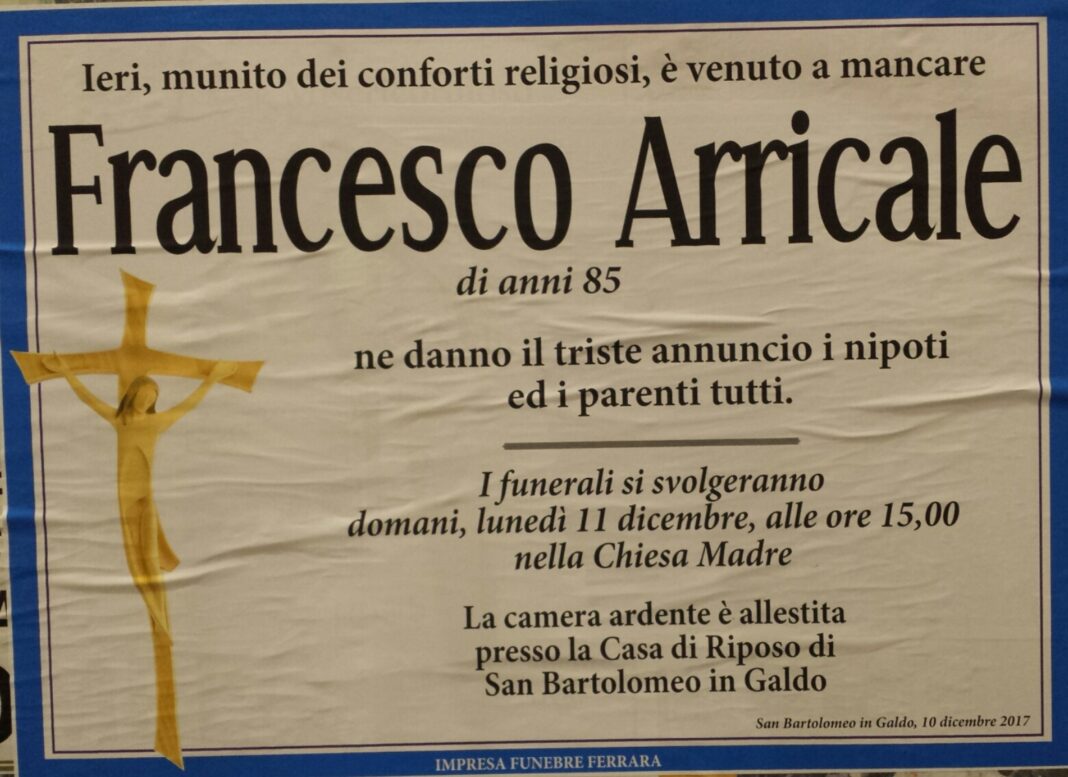Francesco Arricale Francesco Arricale