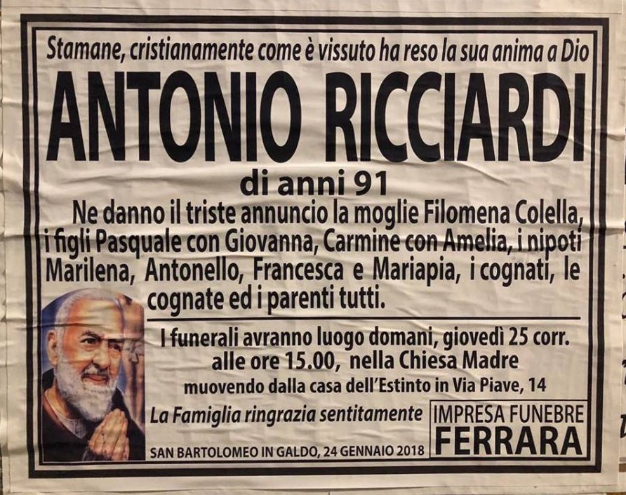 Antonio Ricciardi Antonio Ricciardi