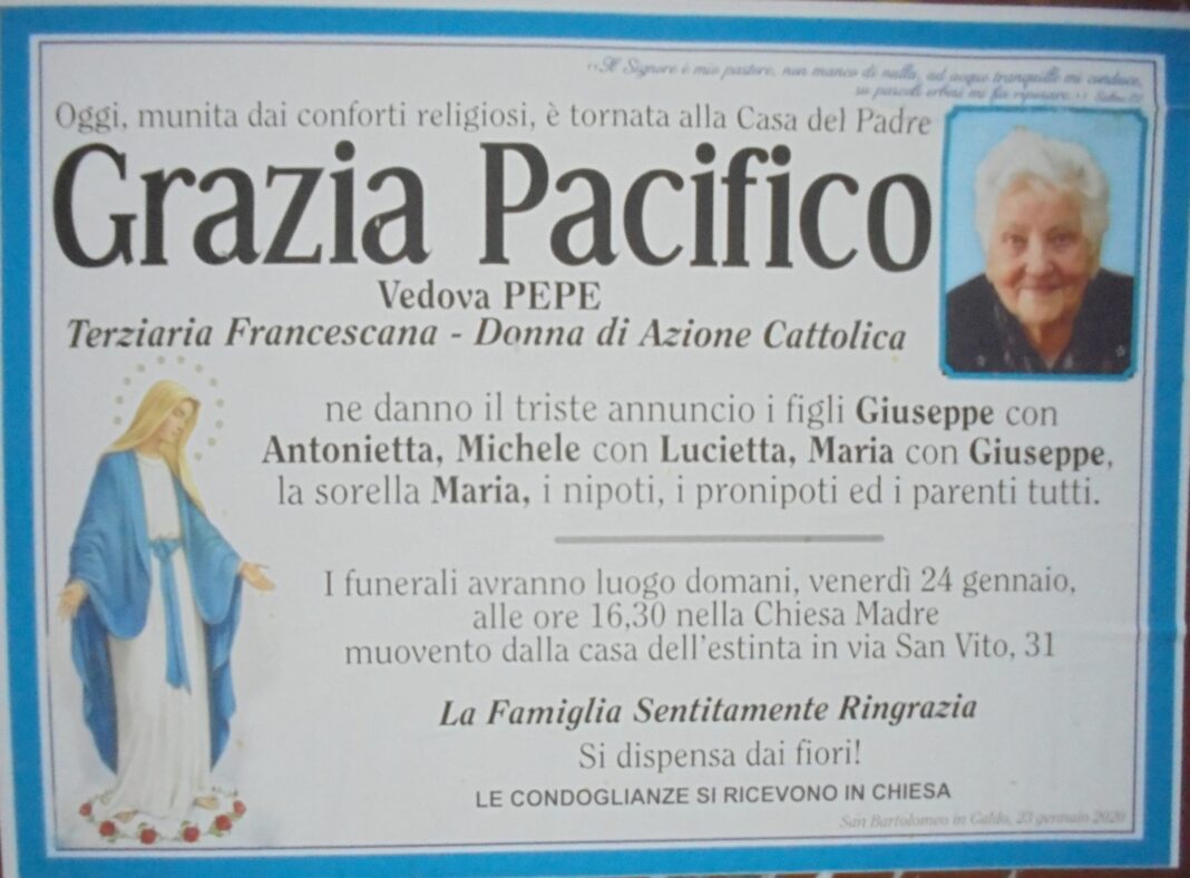 Grazia Pacifico Grazia Pacifico