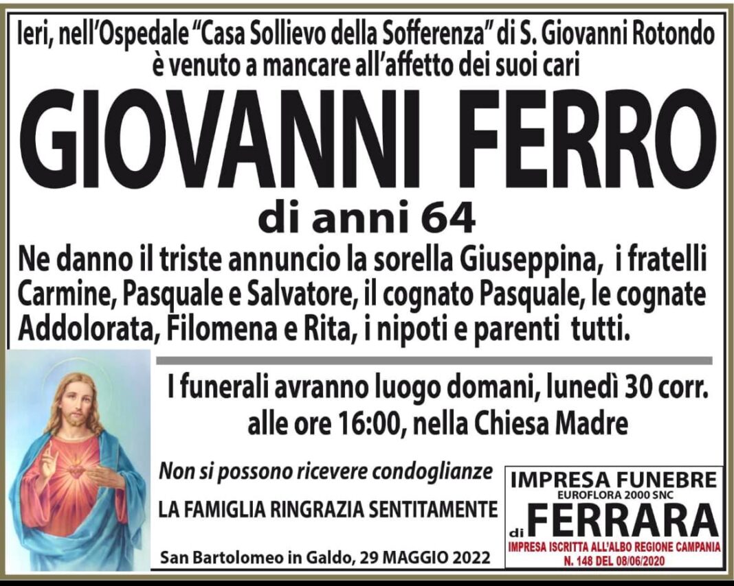Giovanni Ferro Giovanni Ferro