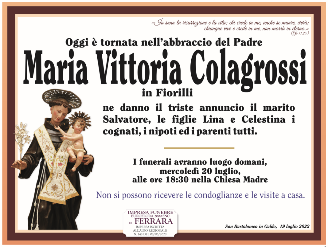 Maria Vittoria Colagrossi Maria Vittoria Colagrossi