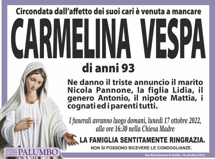 Carmelina Vespa Carmelina Vespa