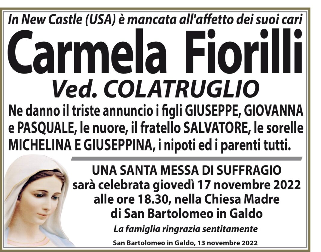 Carmela Fiorilli Carmela Fiorilli