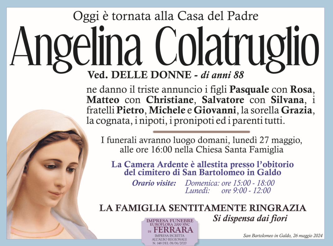 Angelina Colatruglio Angelina Colatruglio