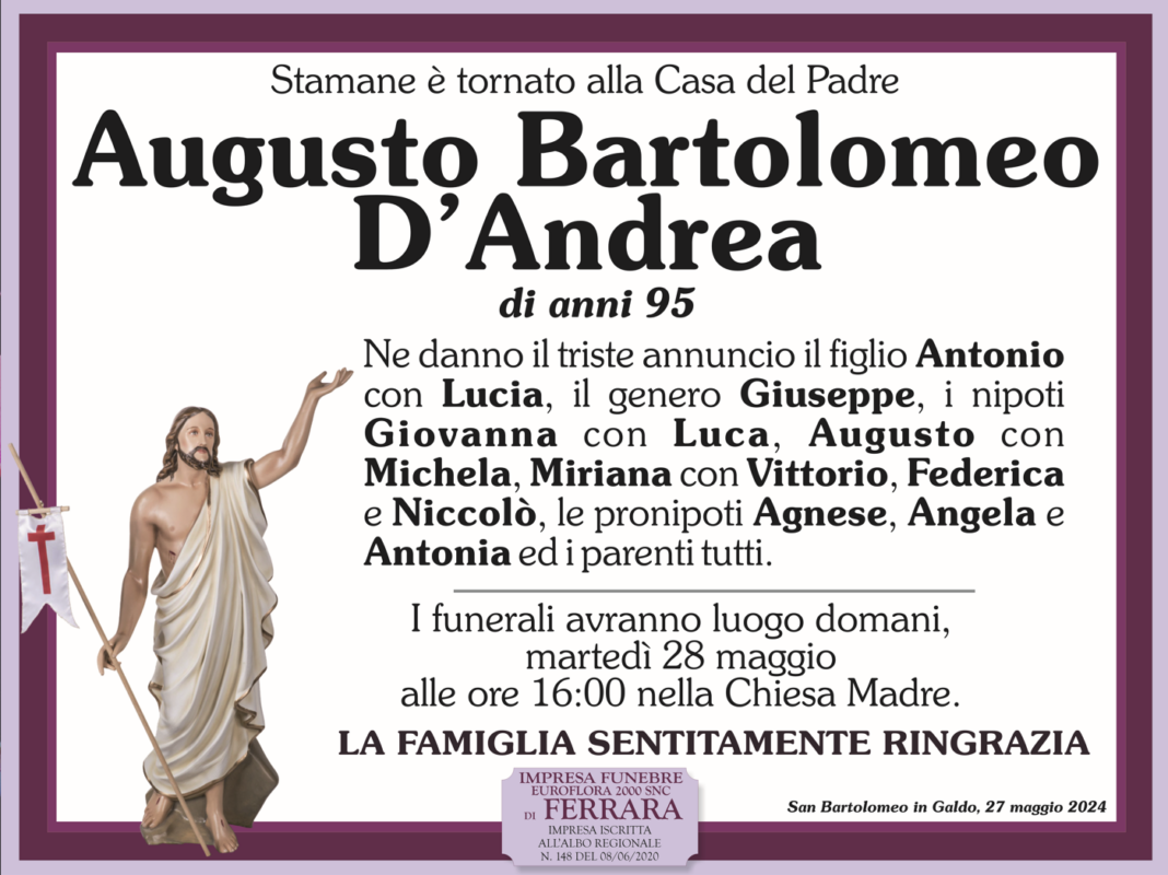 Augusto Bartolomeo D'Andrea