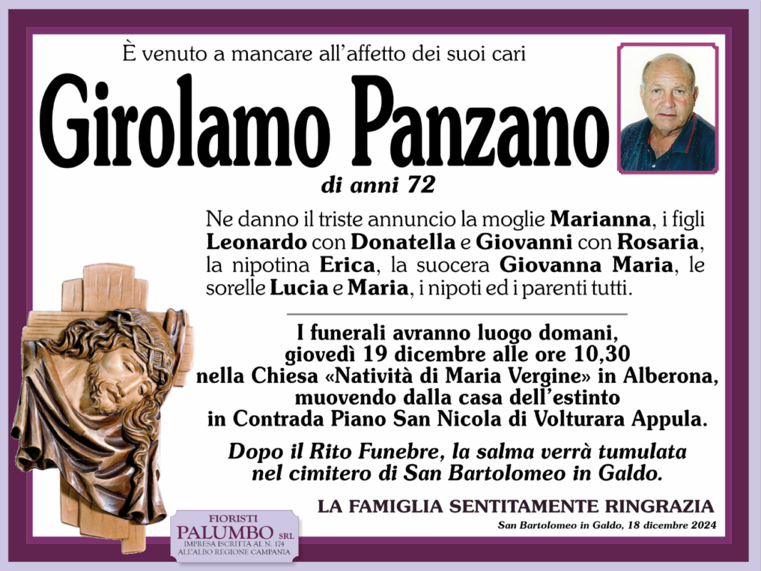 Girolamo Panzano Girolamo Panzano