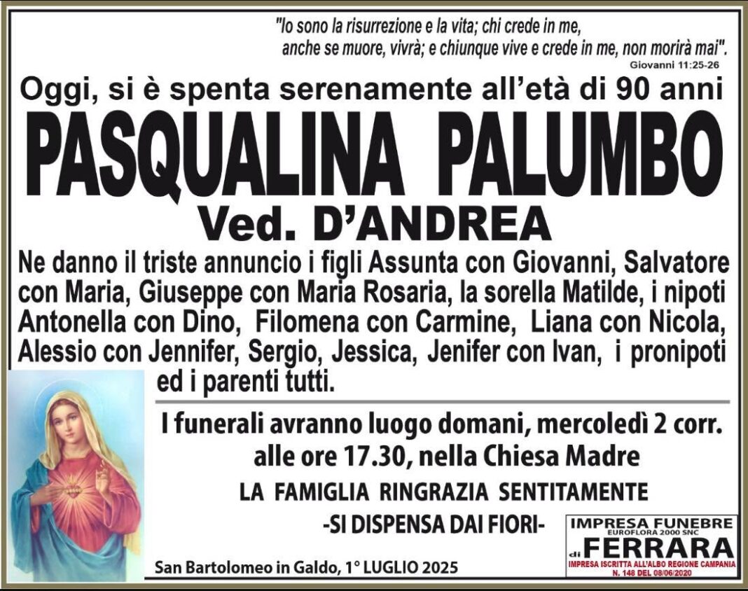 Pasqualina Palumbo Pasqualina Palumbo